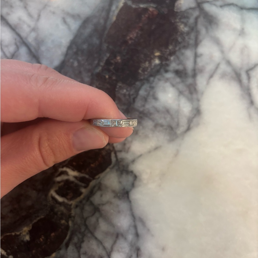 Platinum & Diamond Wedding Band - Picture 2 of 4